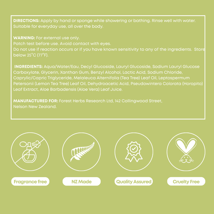 Intimate Care Horopito Wash